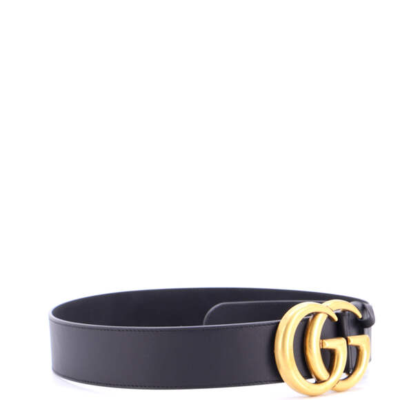 Gucci Wide GG Marmont Belt Leather - Picture 2 of 4